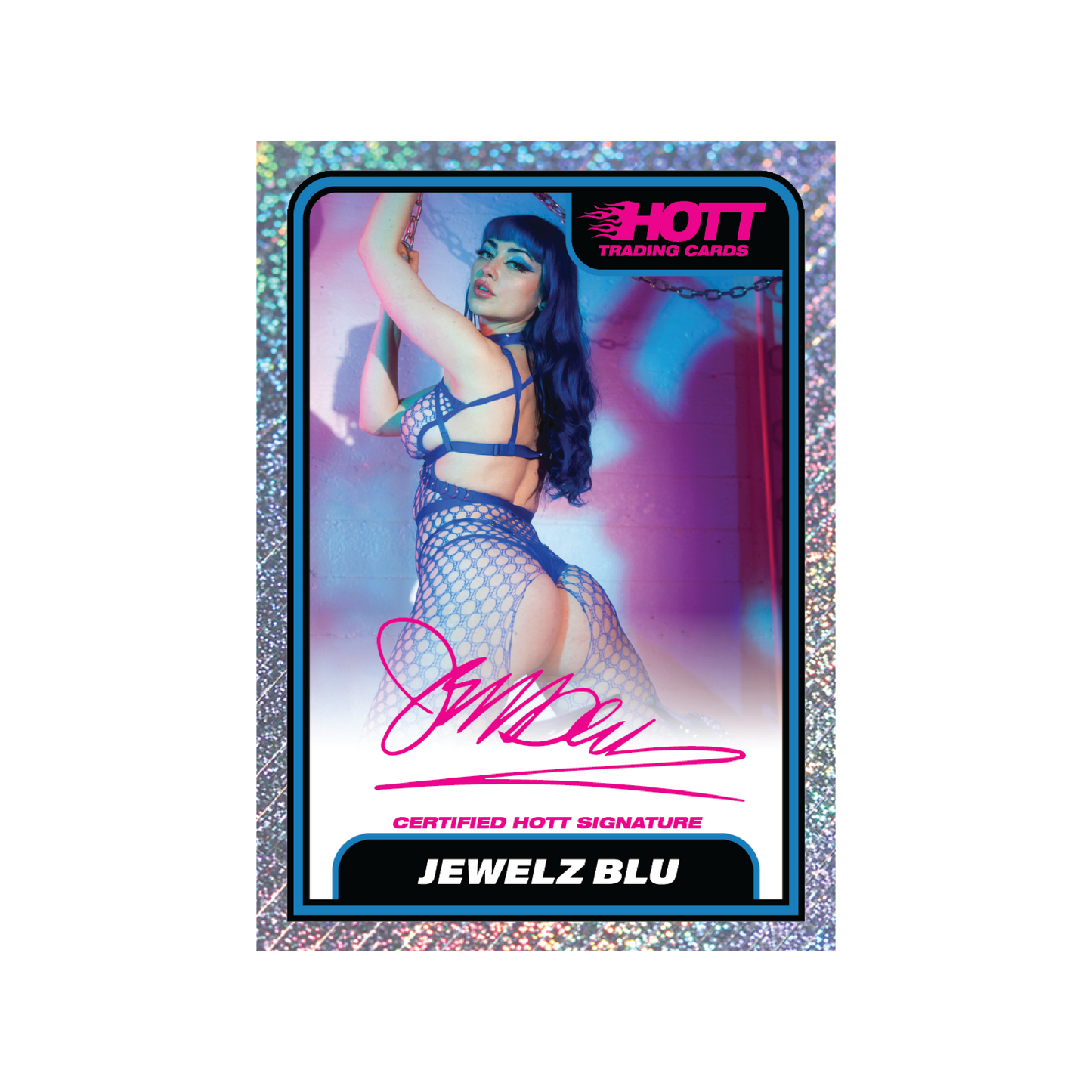 Hott Trading Card Number 2: Jewelz Blu