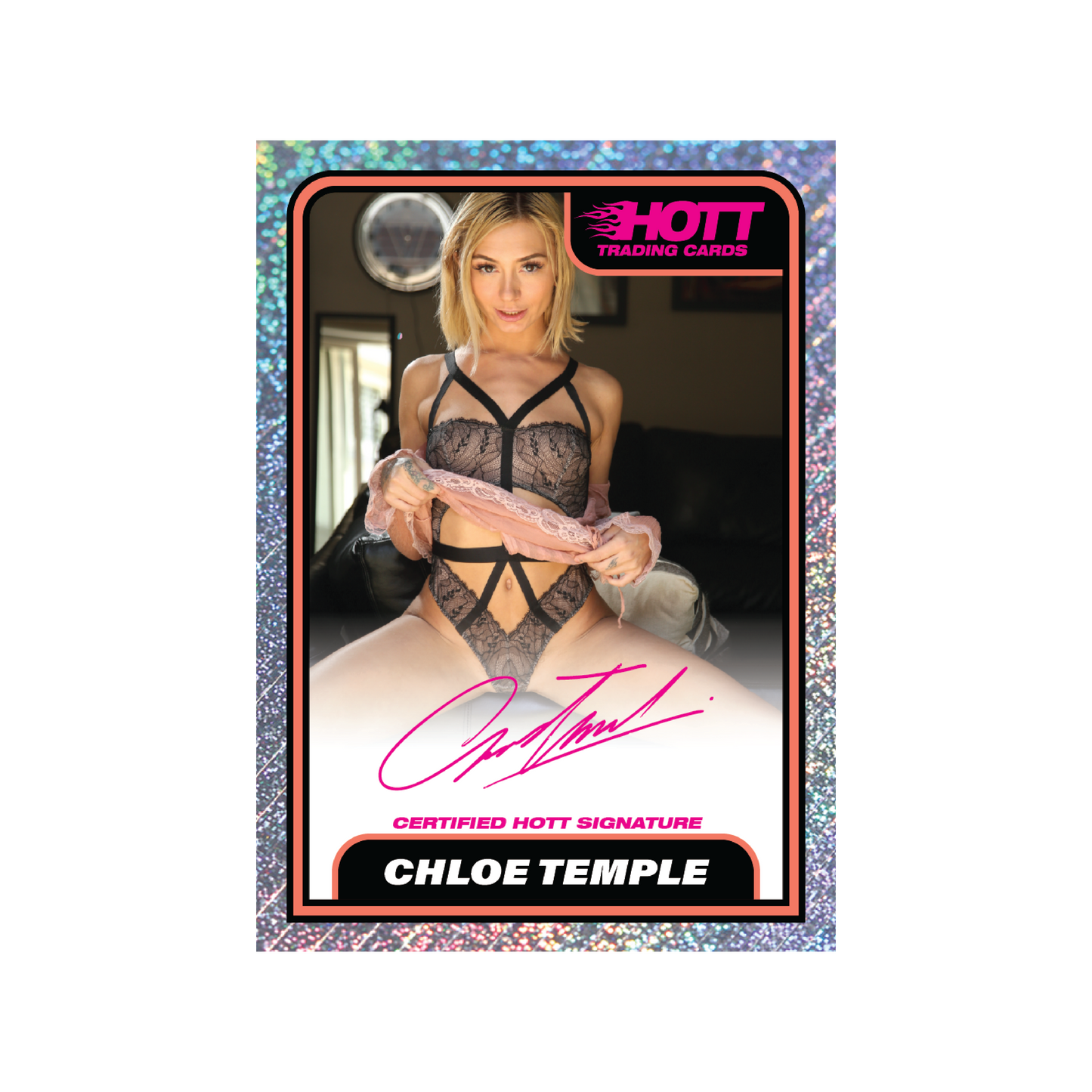 Hott Trading Card Number 6: Chloe Temple