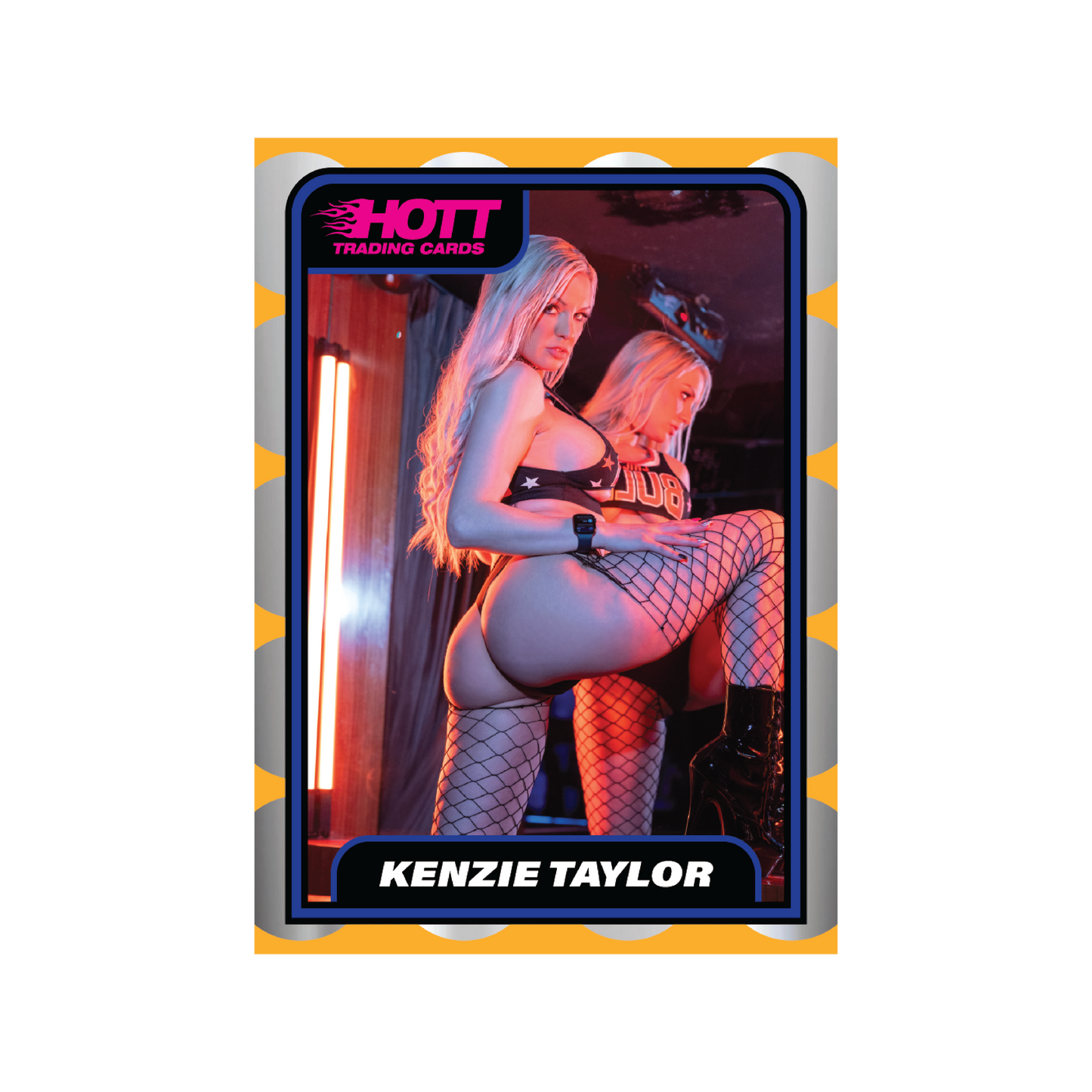Hott Trading Card Number 9: Kenzie Taylor