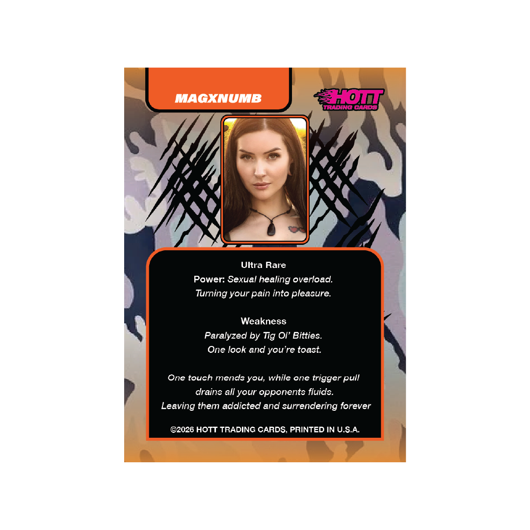 Hott Trading Card Number 28: Mag Numb