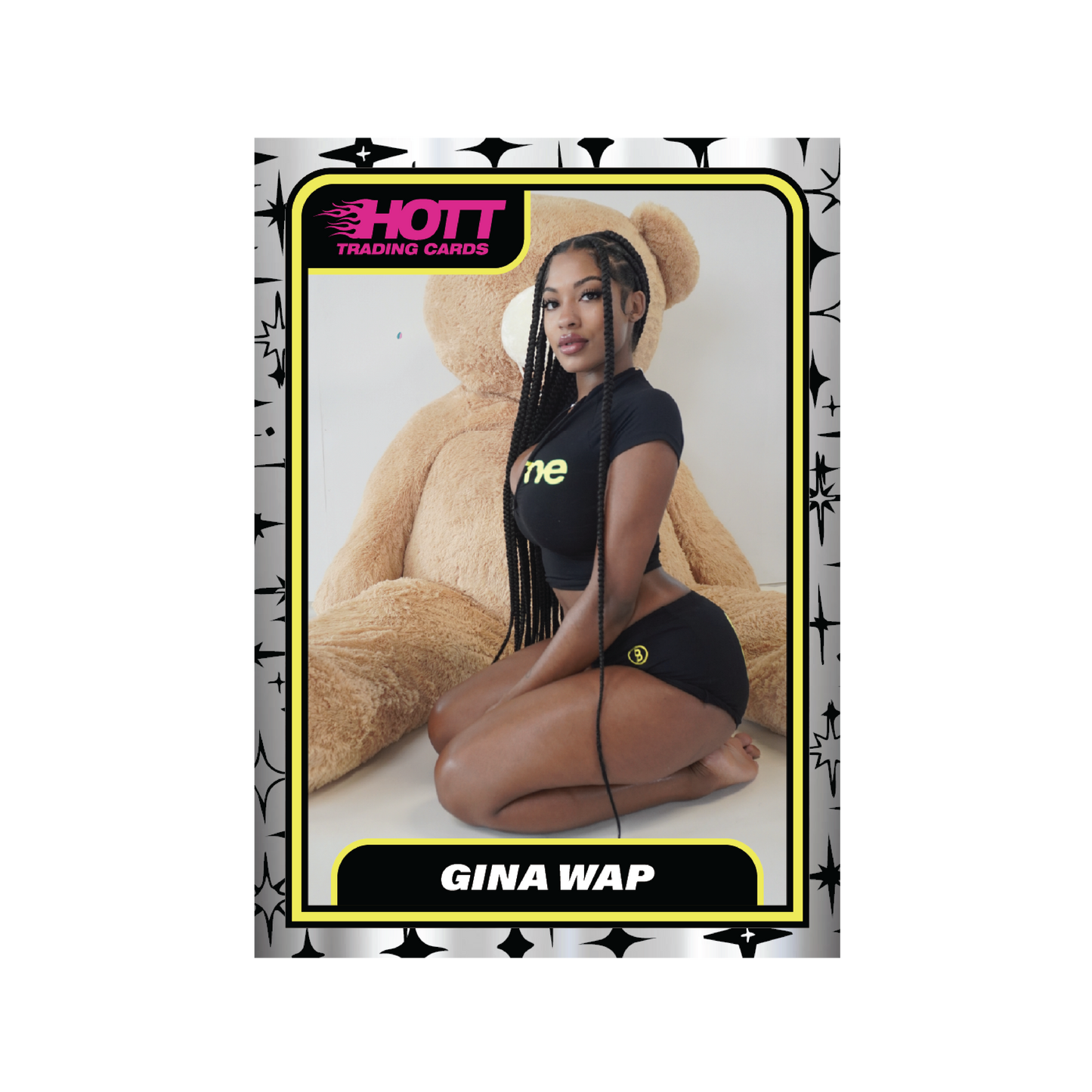 Hott Trading Card Number 12: Gina Wap