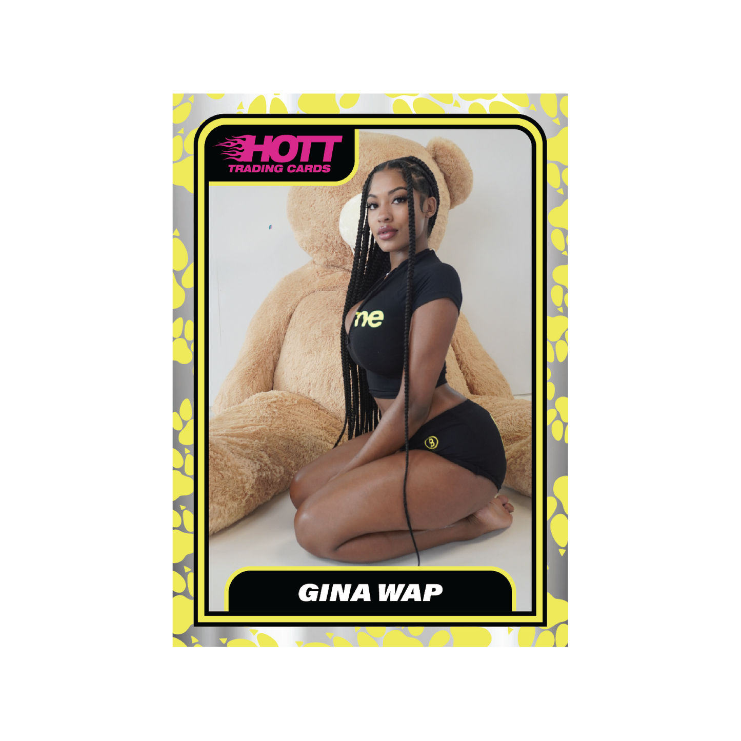 Hott Trading Card Number 12: Gina Wap