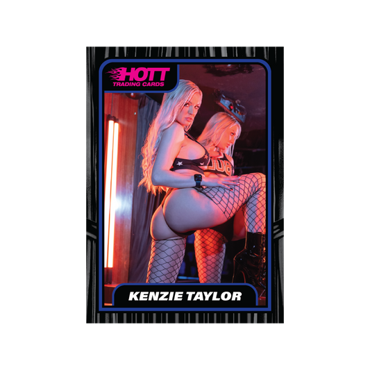 Hott Trading Card Number 9: Kenzie Taylor