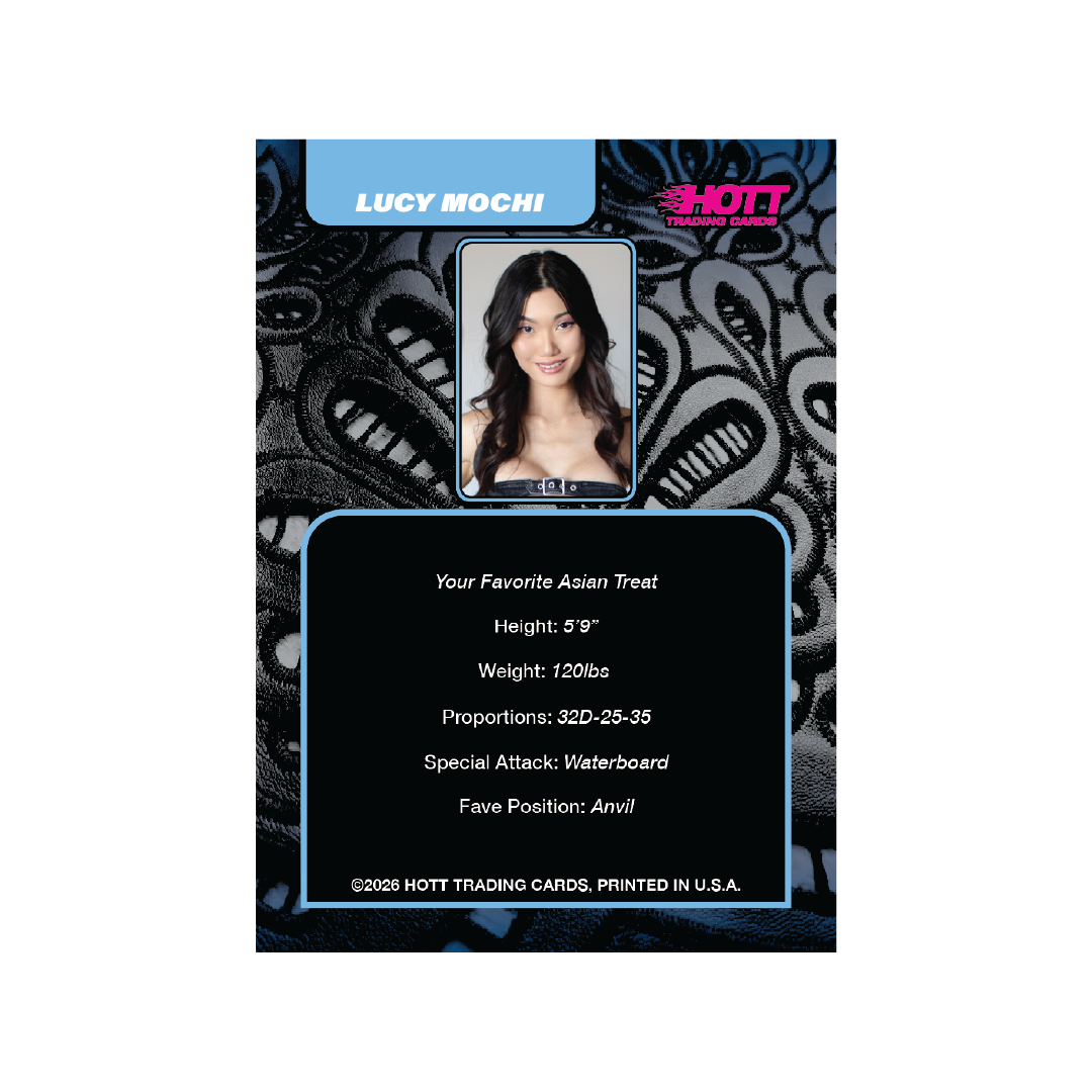 Hott Trading Card Number 30: Lucy Mochi