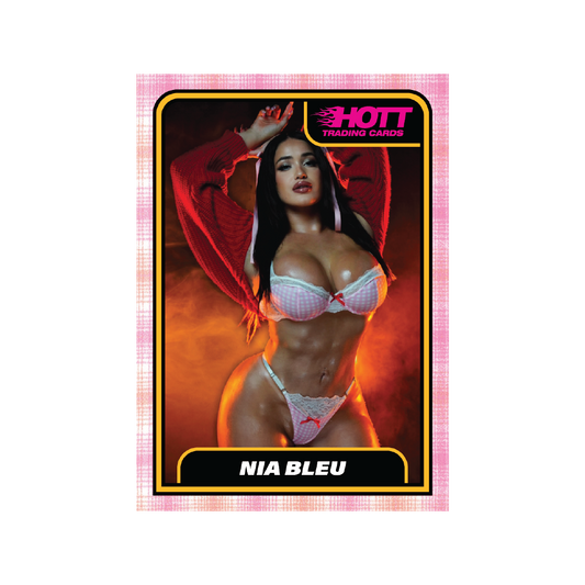 Hott Trading Card Number 21: Nia Bleu