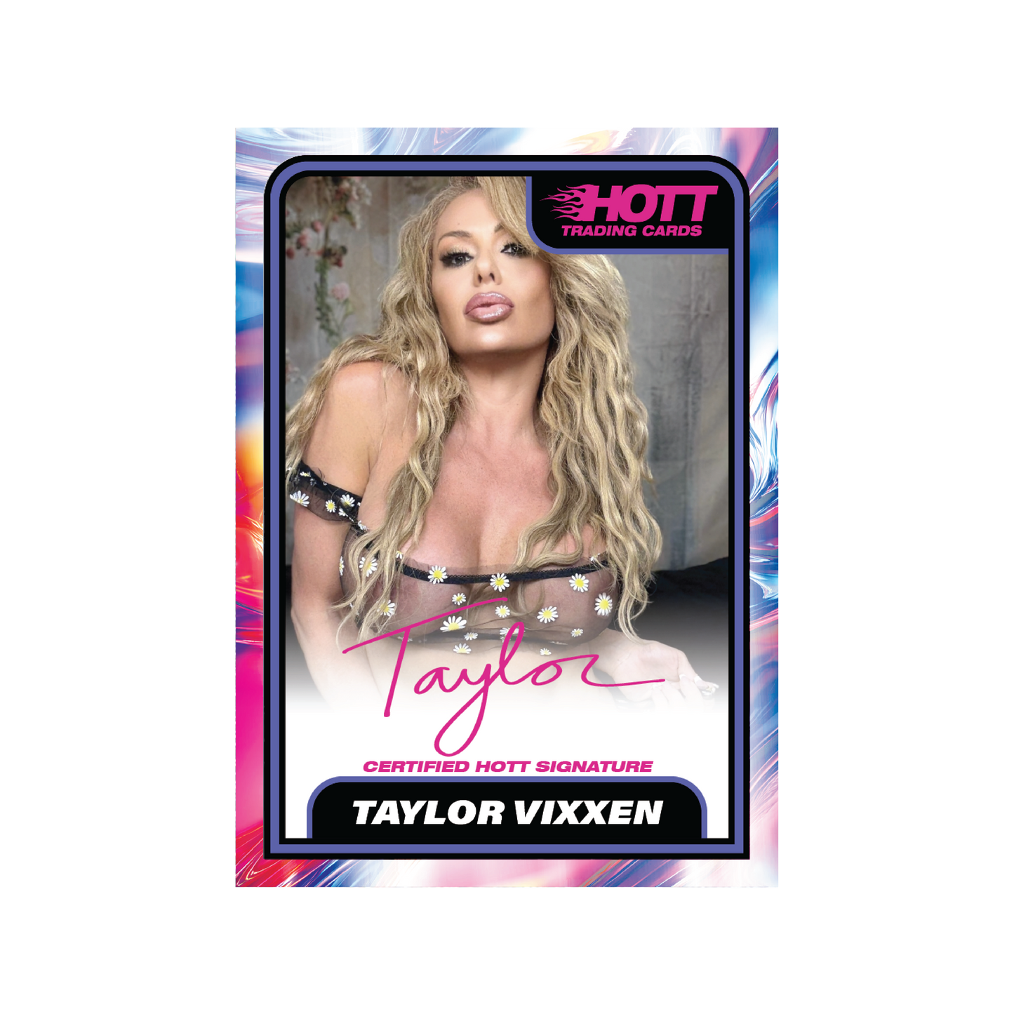 Hott Trading Card Number 13: Taylor Vixxen