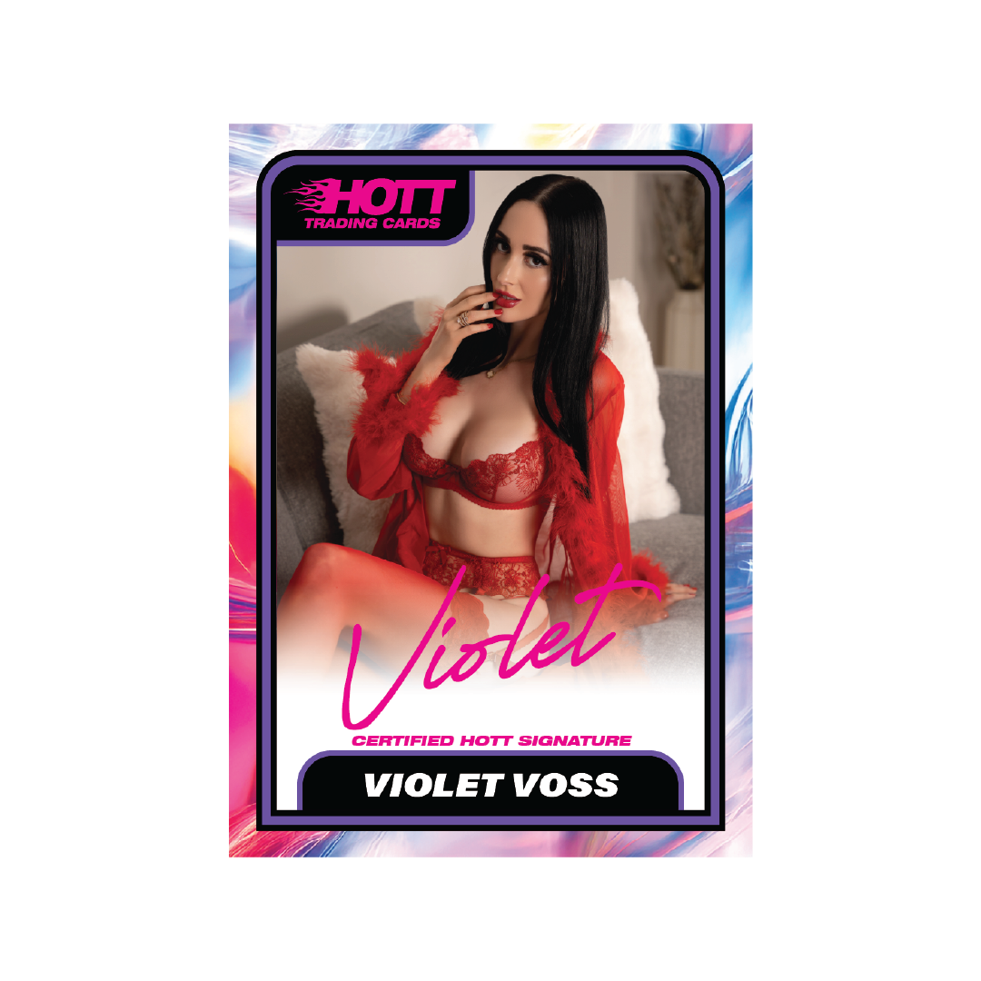 Hott Trading Card Number 19: Violet Voss